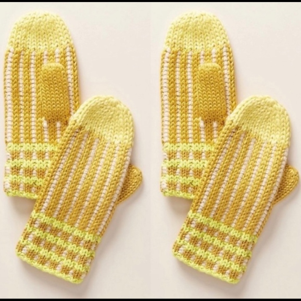 Anthropologie-Caroline Kaufman mittens